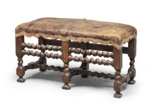 RARE WALNUT BENCH CENTRAL ITALY 18TH CENTURY