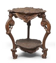 NEO-RENAISSANCE TABLE IN BEECH END OF THE 19TH CENTURY