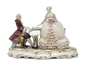 PORCELAIN GROUP 20TH CENTURY