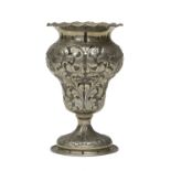 SILVER-PLATED VASE EARLY 20TH CENTURY