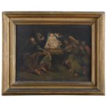 GENOESE OIL PAINTING 17TH CENTURY