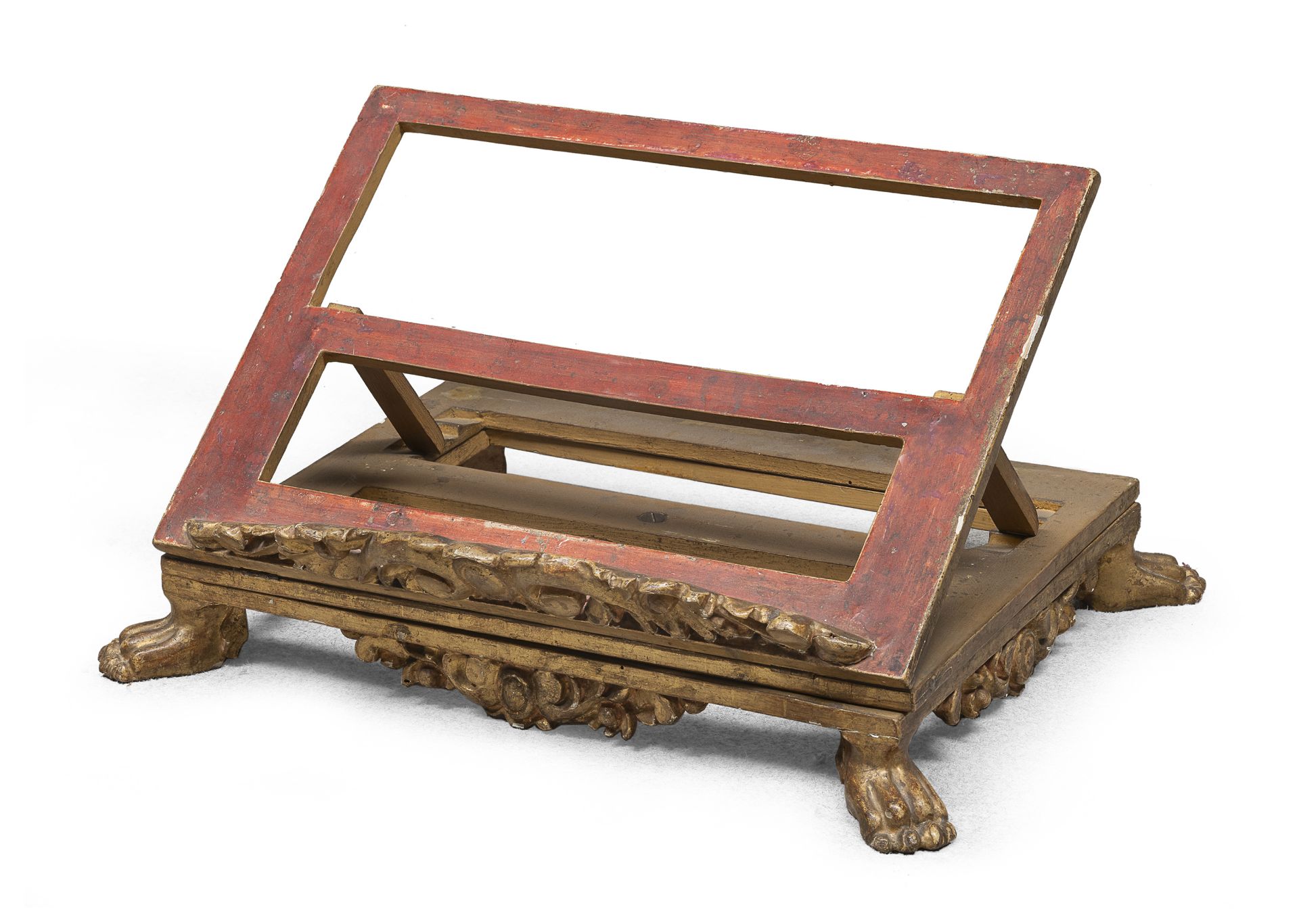 GILTWOOD BOOKREST EARLY 19TH CENTURY