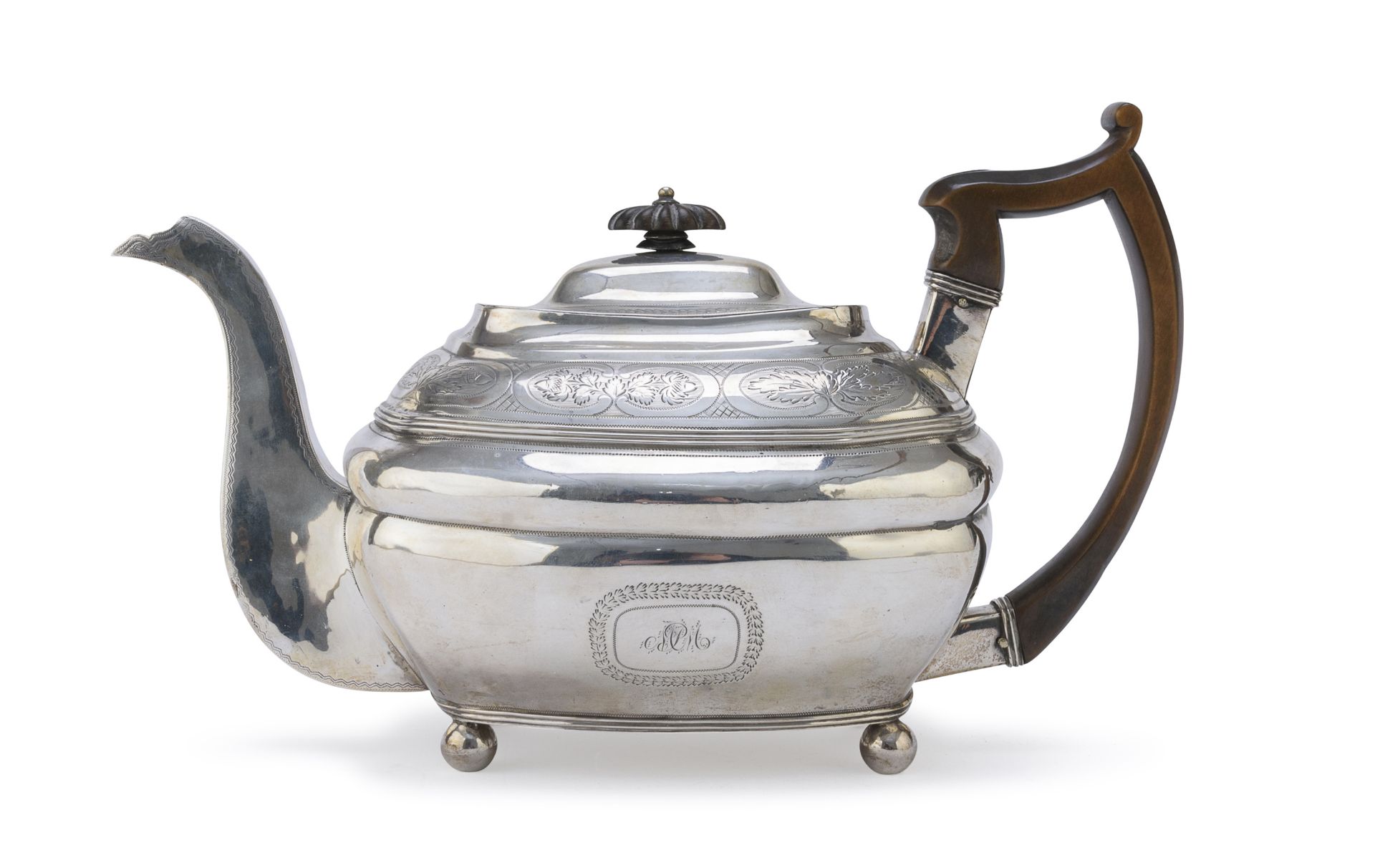 SILVER TEAPOT DUBLIN 1806