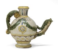 MAIOLICA JUG CALTAGIRONE EARLY 20TH CENTURY