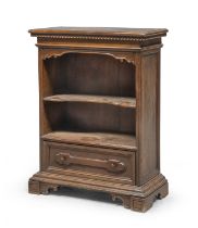 OPEN WALNUT BEDSIDE TABLE 18TH CENTURY STYLE