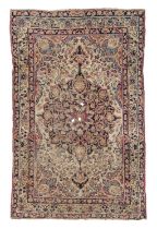 KIRMAN LAVER CARPET 19th CENTURY