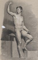 ITALIAN PENCIL AND CHALK DRAWINGS EARLY 19TH CENTURY