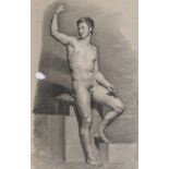 ITALIAN PENCIL AND CHALK DRAWINGS EARLY 19TH CENTURY