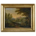 CENTRAL ITALIAN OIL PAINTING EARLY 19TH CENTURY