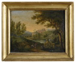 CENTRAL ITALIAN OIL PAINTING EARLY 19TH CENTURY
