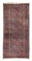 SMALL KELLEY ERSARI RUG EARLY 20TH CENTURY