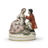 MIGNON PORCELAIN GROUP 20TH CENTURY