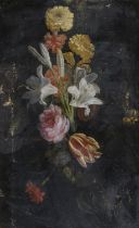 FLEMISH OIL PAINTING LATE 18TH EARLY 19th CENTURY