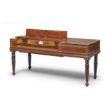 SPINET CASE BRODERY & WILKINSON LONDON EARLY 19TH CENTURY