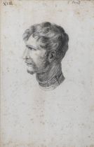 FRENCH PENCIL DRAWING 19th CENTURY