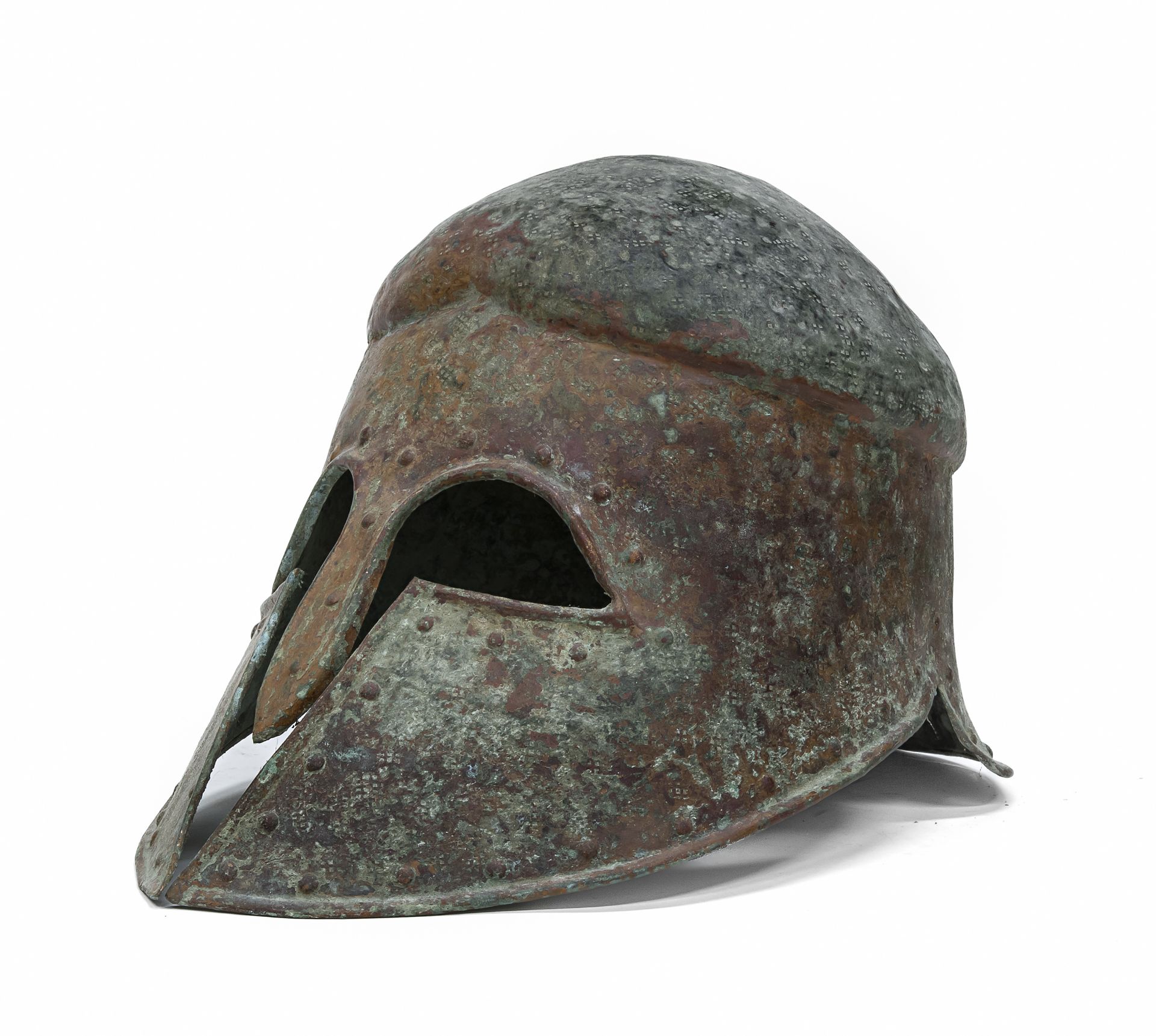 BRONZE HELMET ARCHAEOLOGICAL STYLE