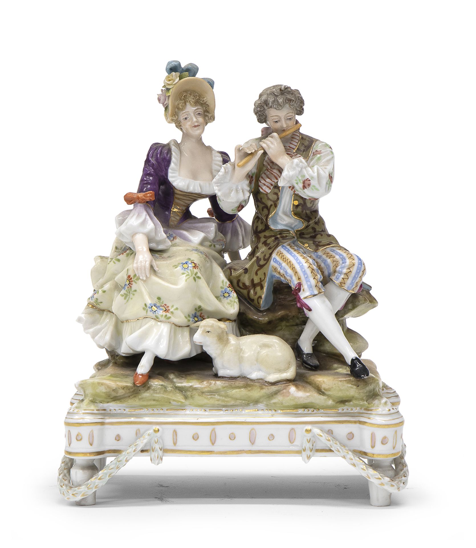 PORCELAIN GROUP EARLY 20TH CENTURY