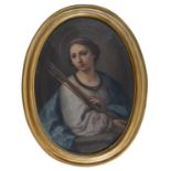 ROMAN OIL PAINTING 19th CENTURY