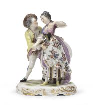 PORCELAIN GROUP GINORI END OF THE 19TH CENTURY