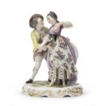 PORCELAIN GROUP GINORI END OF THE 19TH CENTURY
