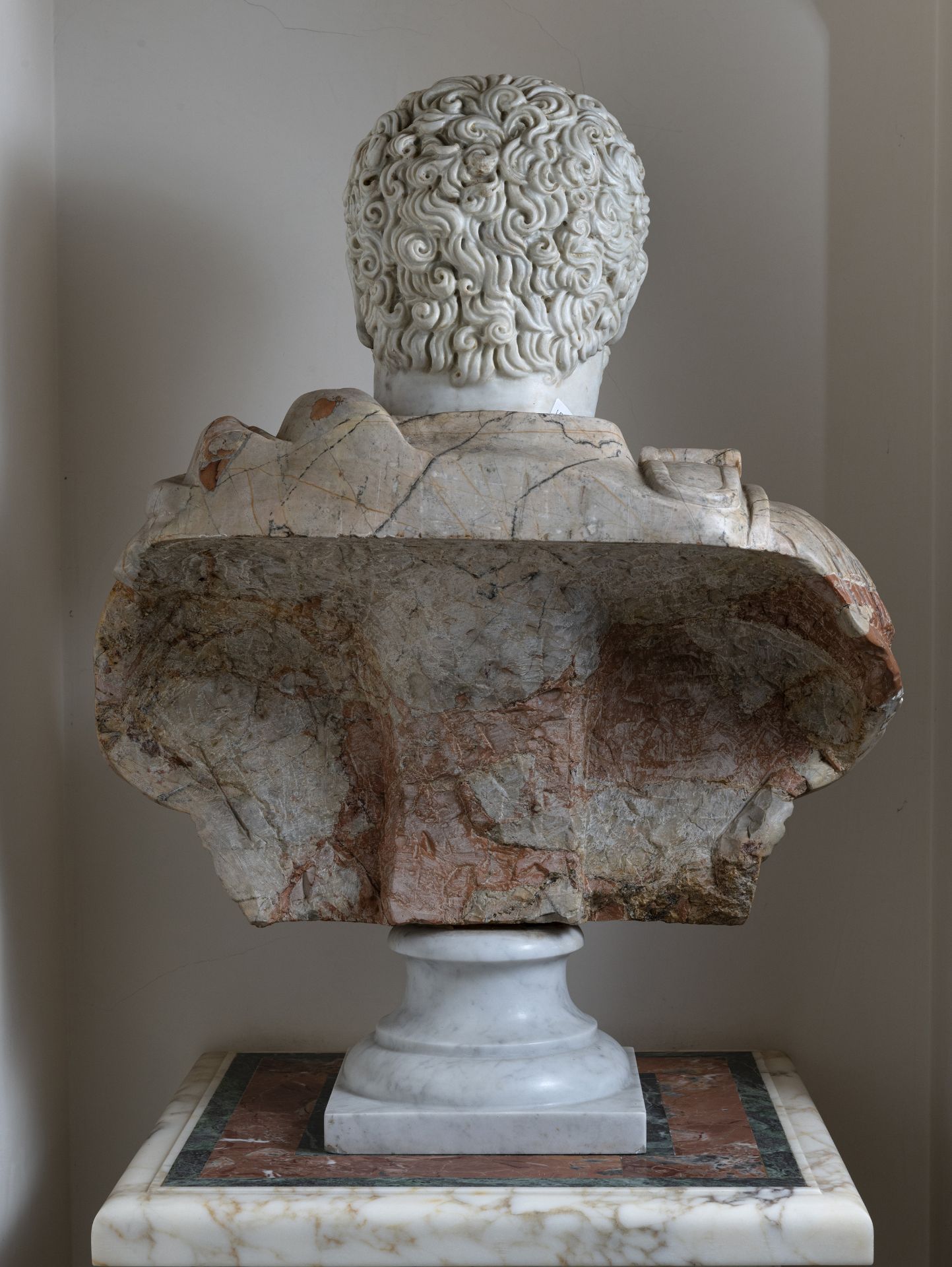 MARBLE BUST OF CARACALLA EARLY 20TH CENTURY - Image 2 of 2