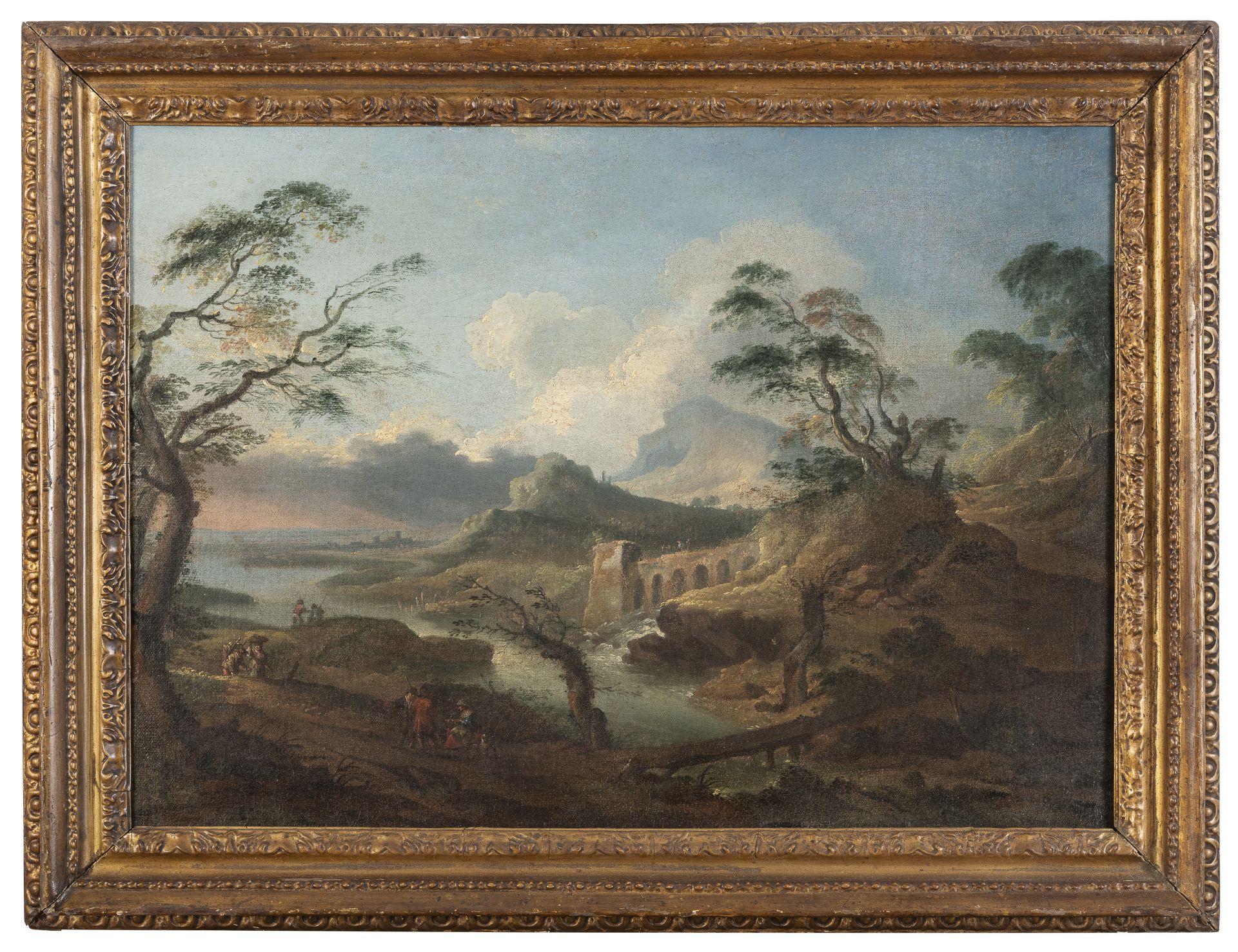 VENETIAN OIL PAINTING 18TH CENTURY