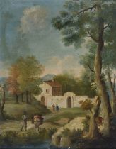 ITALIAN OIL PAINTING EARLY 19TH CENTURY