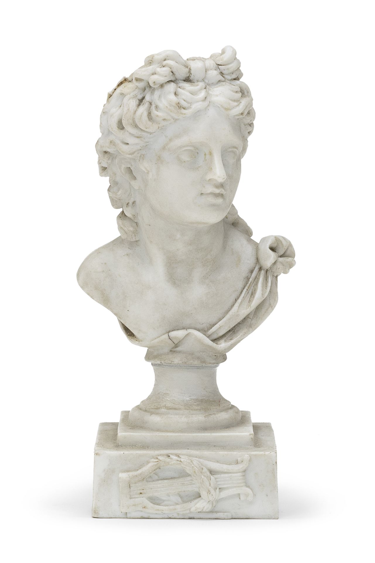 SMALL BISCUIT BUST 19th CENTURY