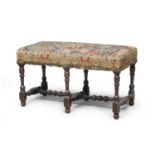 WALNUT BENCH 18TH CENTURY