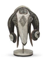 A BIG BAOULÈ MASK IVORY COAST 20TH CENTURY