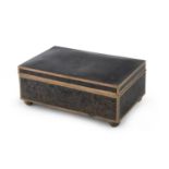 A CHINESE METAL BOX 20TH CENTURY