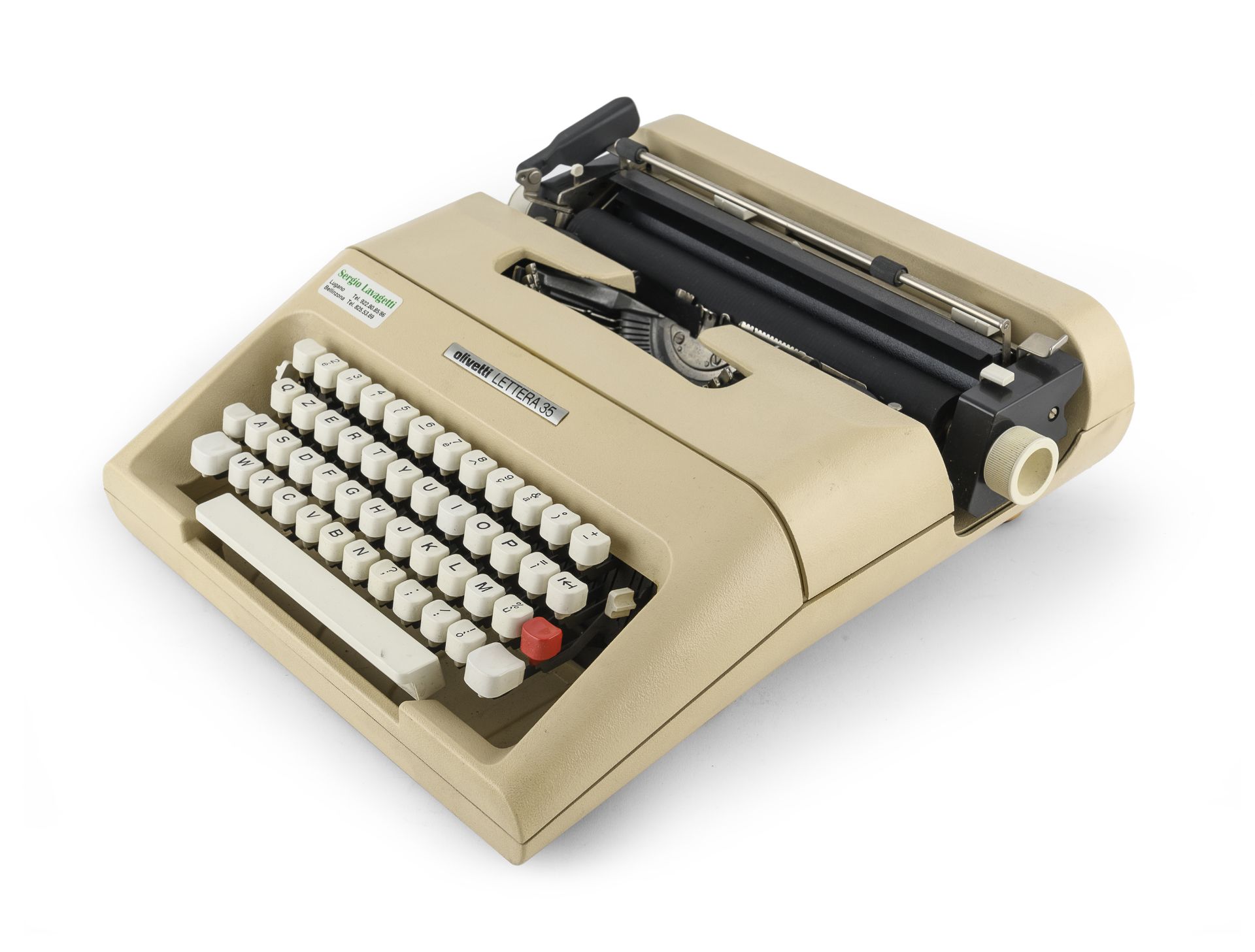 OLIVETTI LETTERA 35 TYPEWRITER 1972