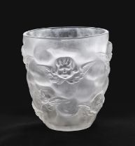 GLASS VASE FRANCE ca. 1930