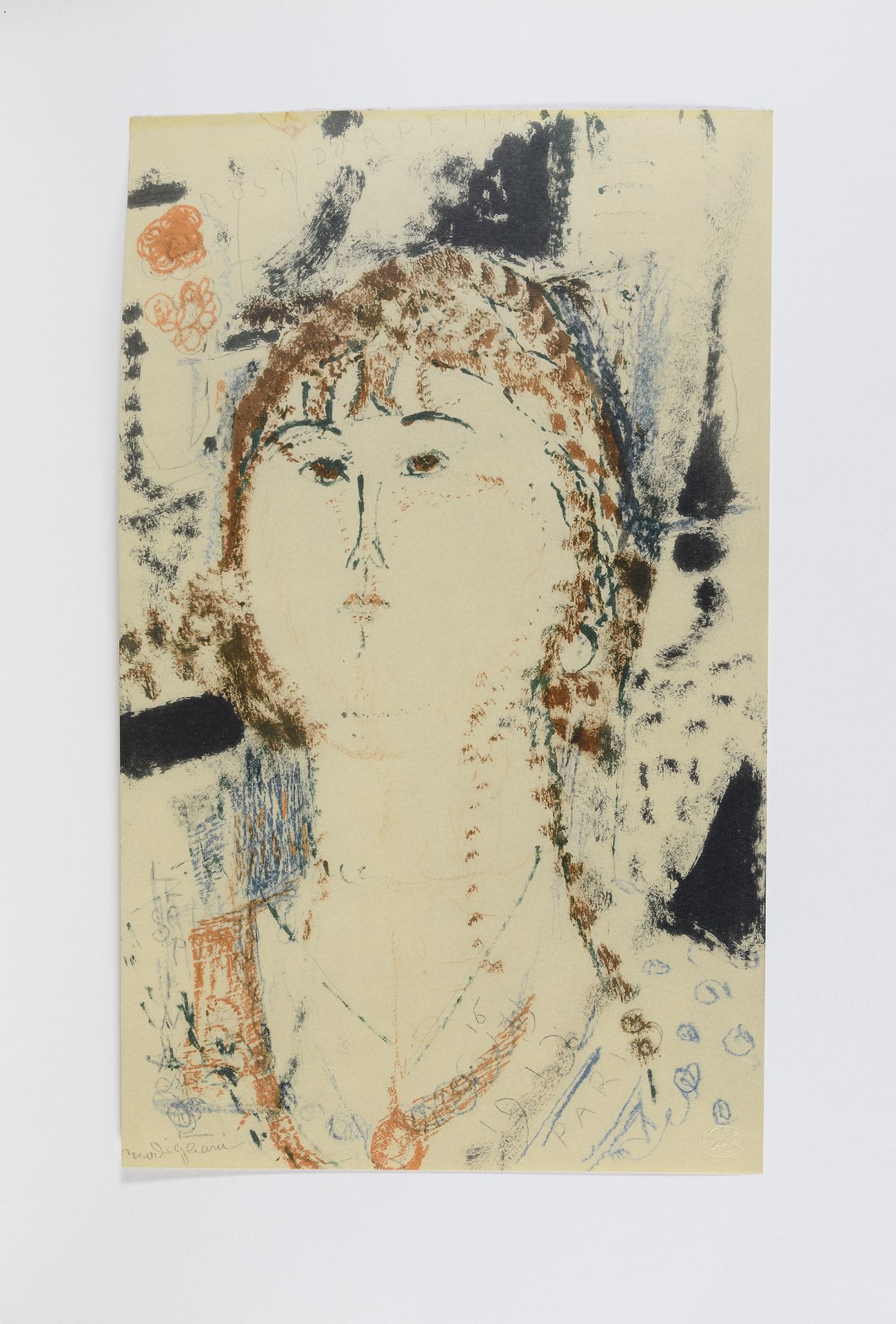 POX OF PHOTOTYPE REPRODUCTIONS OF DRAWINGS BY AMEDEO MODIGLIANI 1959 - Image 2 of 4