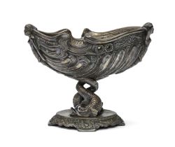 SMALL SILVER CENTERPIECE ITALY END OF THE 20TH CENTURY