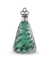 SUBMERGED GLASS PERFUME BOTTLE EARLY 20TH CENTURY