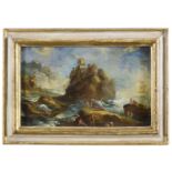 OIL PAINTING IN THE MANNER OF FRANCESCO GUARDI EARLY 20TH CENTURY