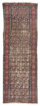 RARE PERSIAN TALEGHAN RUNNER EARLY 20TH CENTURY