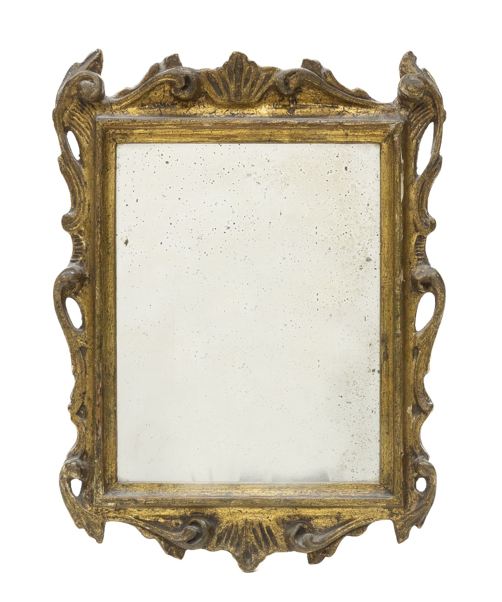 GILTWOOD MIRROR END OF THE 19TH CENTURY