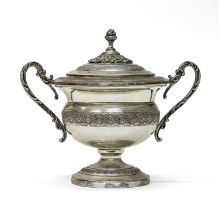 SILVER SUGAR BOWL ITALY END OF THE 20TH CENTURY