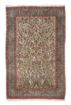 RARE IMPORTANT KUM CARPET EARLY 20TH CENTURY