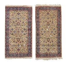 PAIR OF BEDROOM CARPETS BALKAN MID 20TH CENTURY