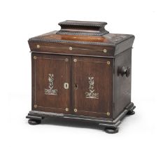 SMALL COIN CABINET 19th CENTURY