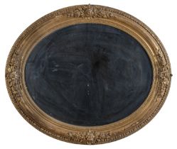 MIRROR IN GILT WOOD AND STUCCO 19TH CENTURY