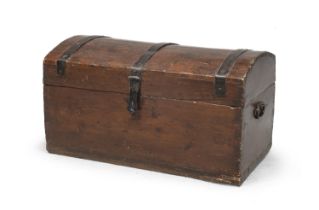 WOODEN TRUNK 18TH CENTURY