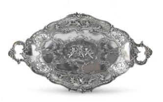 SILVER CENTERPIECE GERMANY approx. 1880