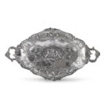 SILVER CENTERPIECE GERMANY approx. 1880