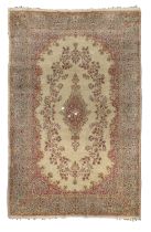 RARE KIRMAN CARPET approx. 1900.