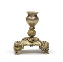 CANDLESTICK IN GILDED SILVER PARIS 1820/1830