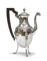 SILVER COFFEE POT NAPLES 1809/1823